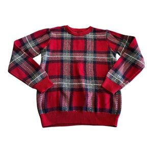 Janie and Jack Tartan Sweater